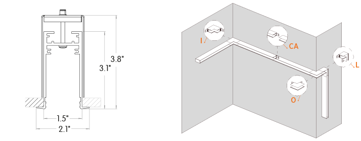 Specter Track Linear Standard-SPSS-T